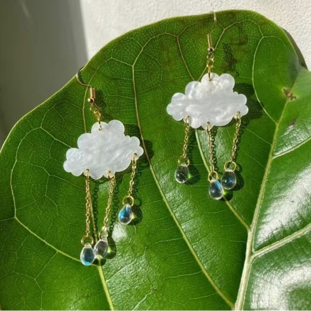 NEW Raining Cloud earrings!